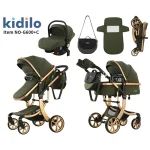 3-in-1 Car Seat and Stroller Anti-rebound Safety-certified Materials With Fashionable Mommy Bag - Image 3